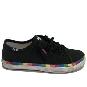 Keds Girls Kickstart Sneaker Black Size 2 M Big Kid
